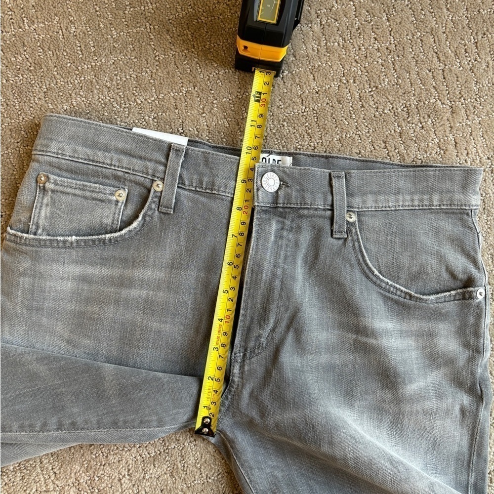 NEW AGOLDE Slim Fit Bedford Grey Denim Women's Size 31 - Picture 14 of 16